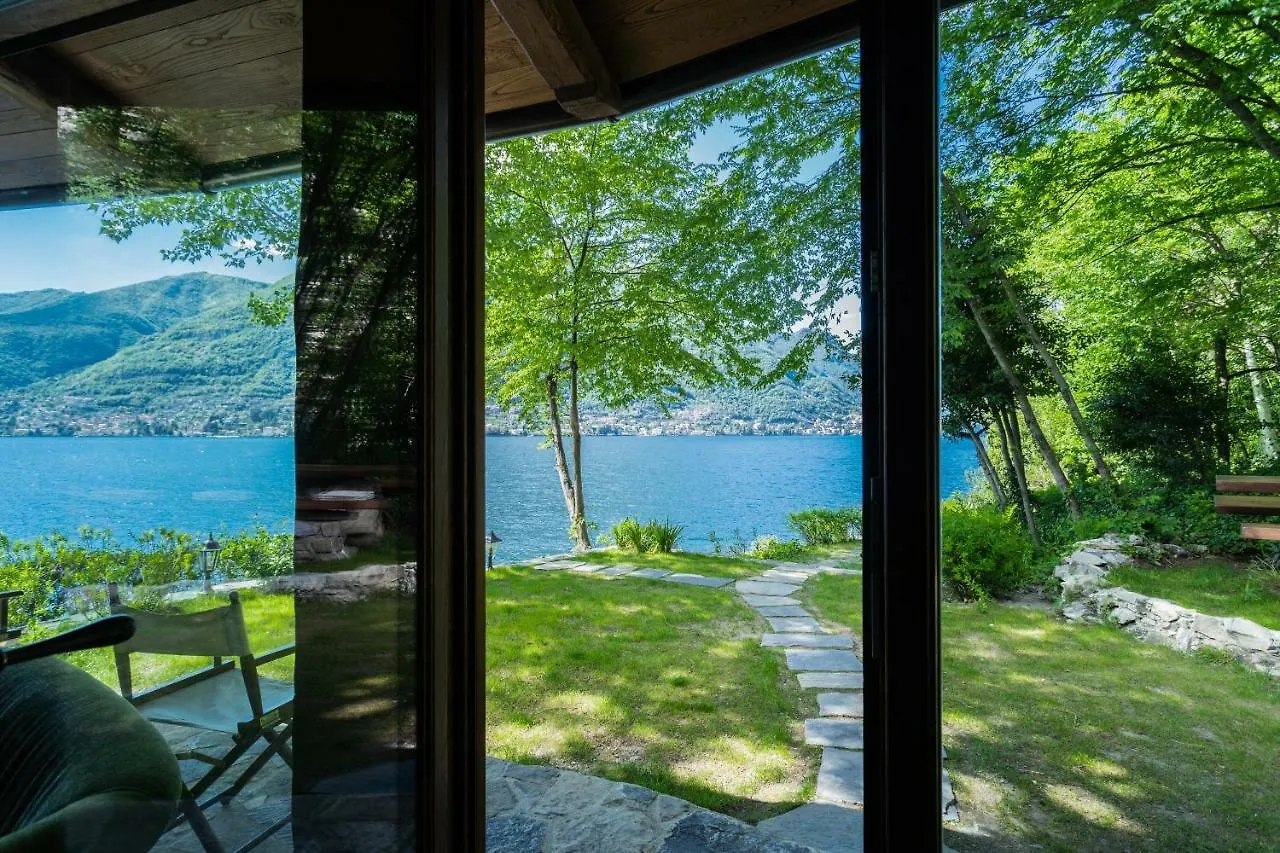 The Writer'S Nest Waterfront Villa By Rent All Como Faggeto Lario 0*,