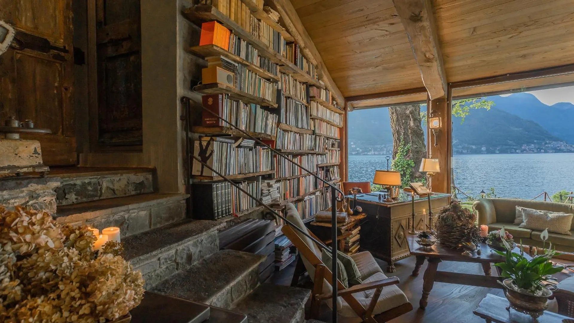 The Writer'S Nest Waterfront Villa By Rent All Como Faggeto Lario