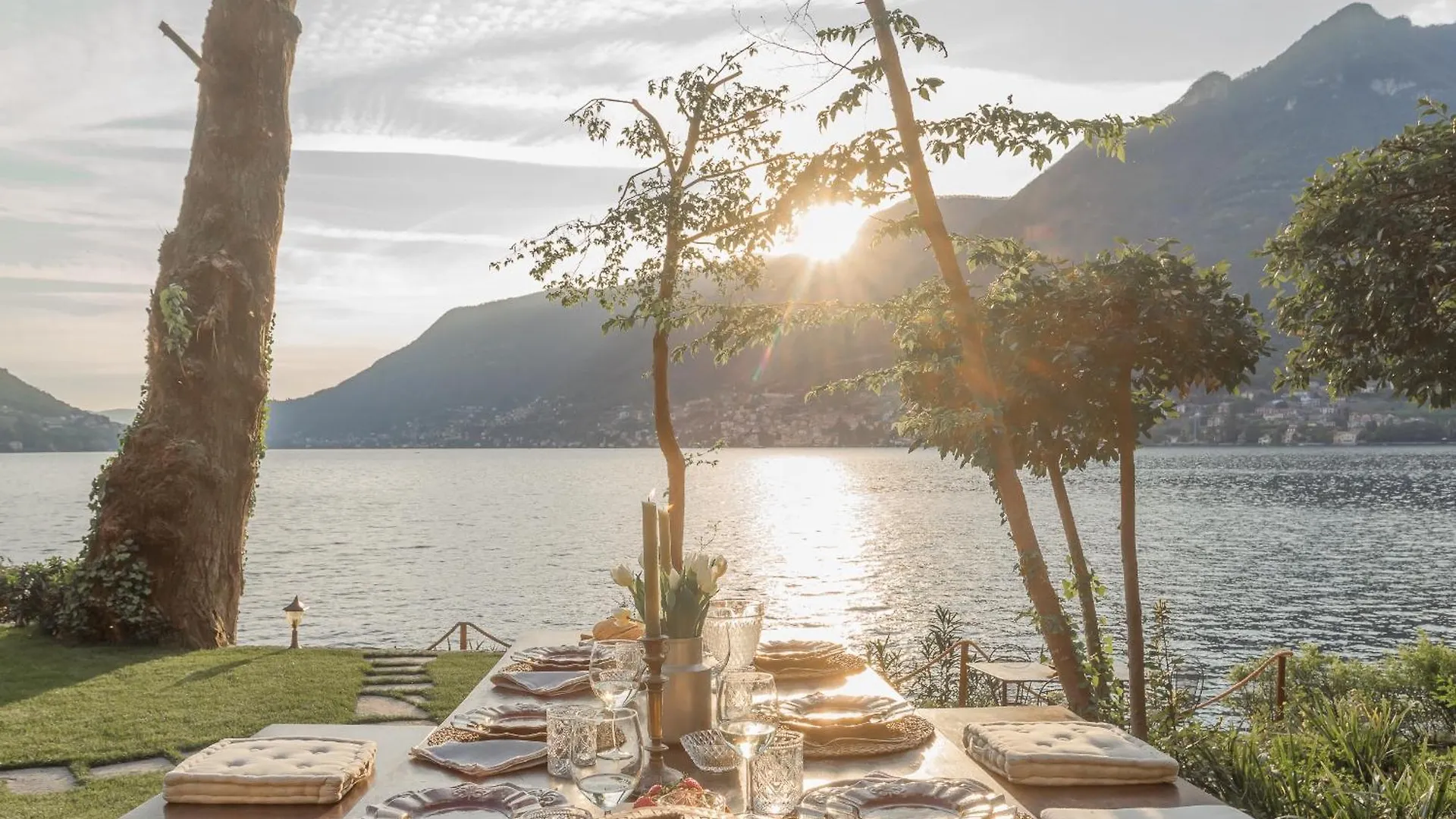 The Writer'S Nest Waterfront Villa By Rent All Como Faggeto Lario