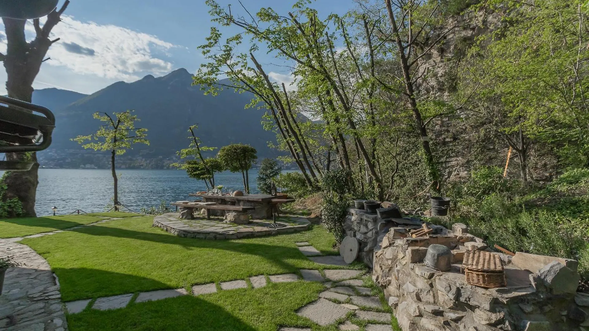 The Writer'S Nest Waterfront Villa By Rent All Como Faggeto Lario
