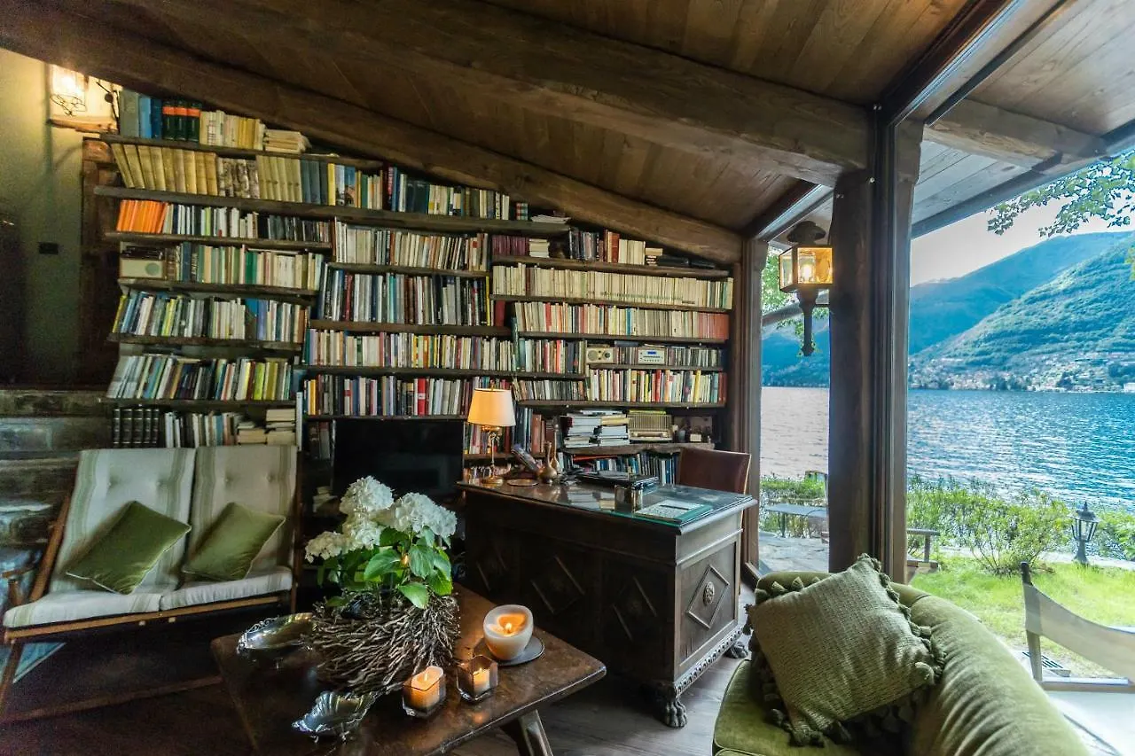 The Writer'S Nest Waterfront Villa By Rent All Como Faggeto Lario